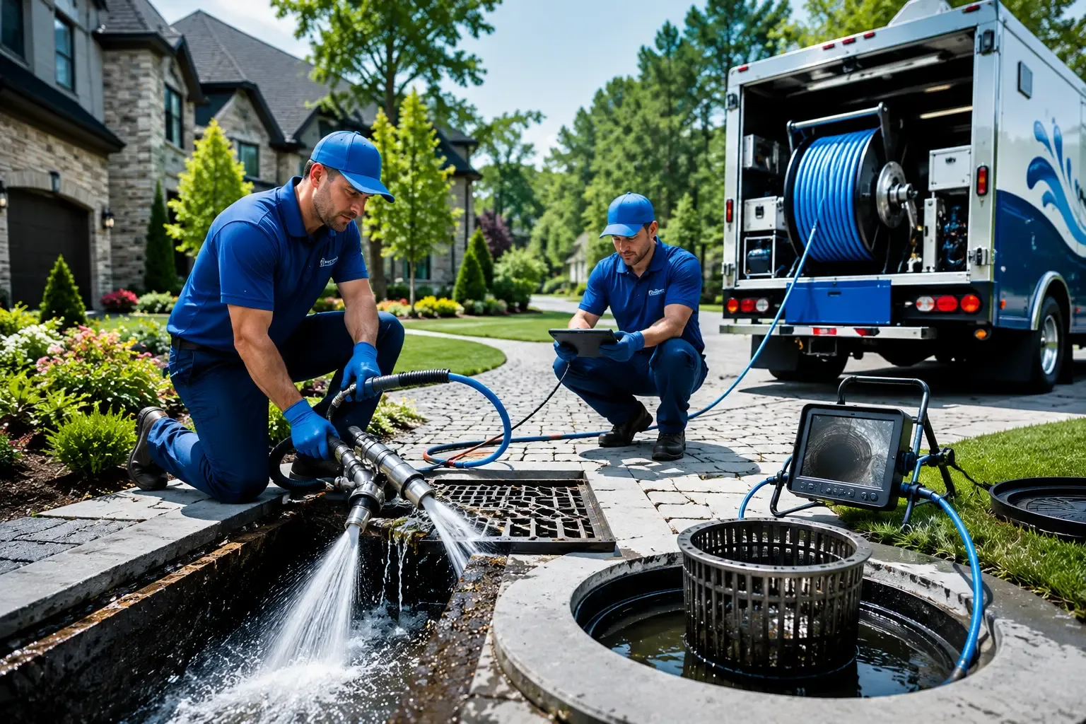 Local outdoor drain cleaning professionals in Whitefield, OK