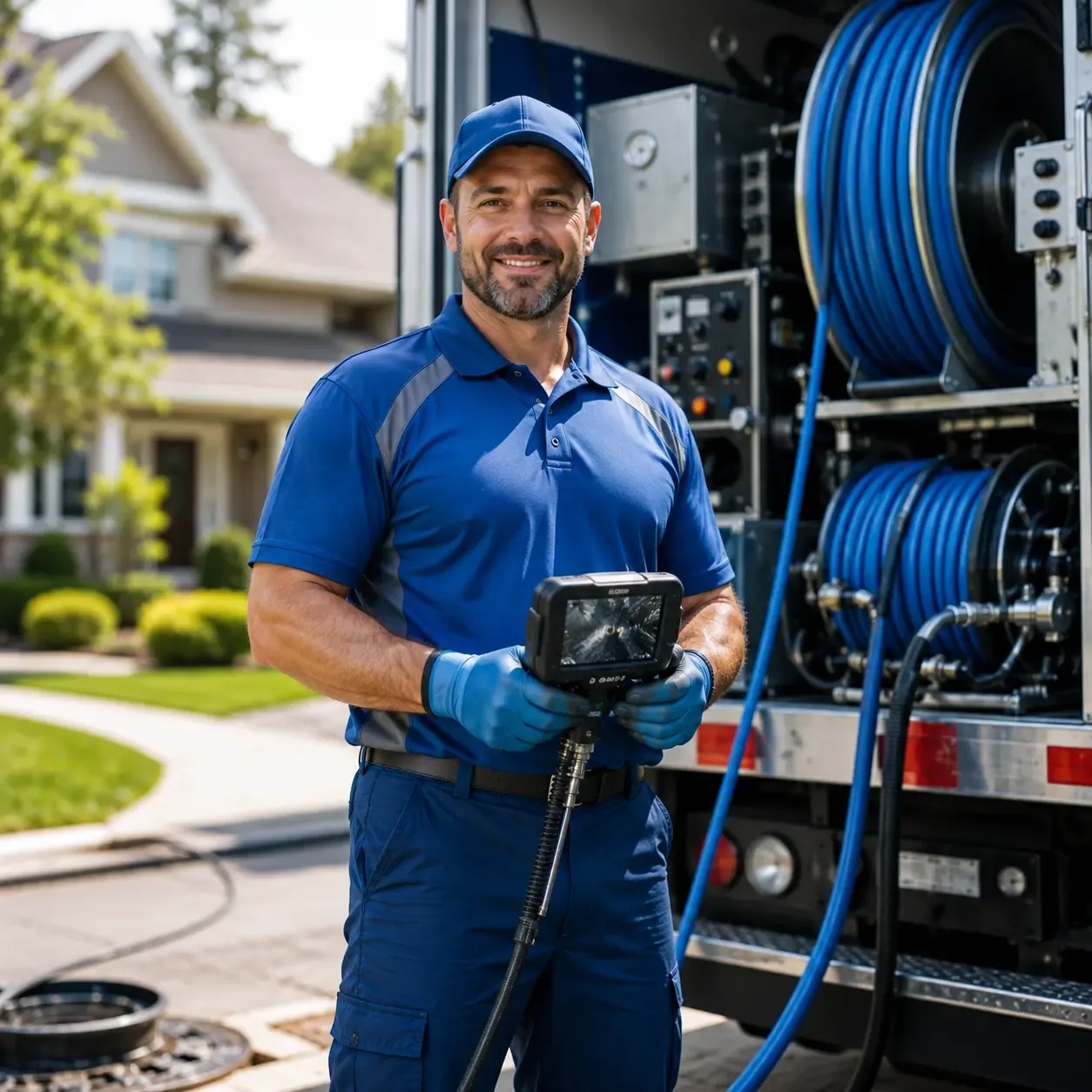Local outdoor drain cleaning specialists in Whitefield, OK